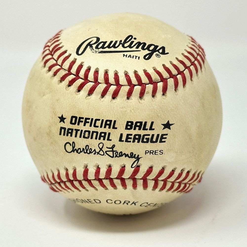 Rawlings Official National League RO-N Charles S. Feeney MLB Game Used Baseball